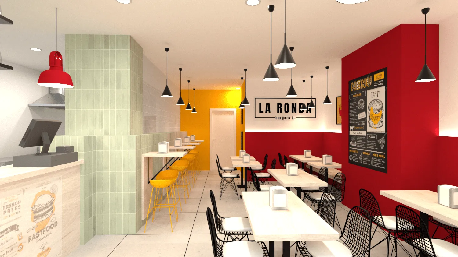 La Ronda · Interiorismo y decoración en restaurante