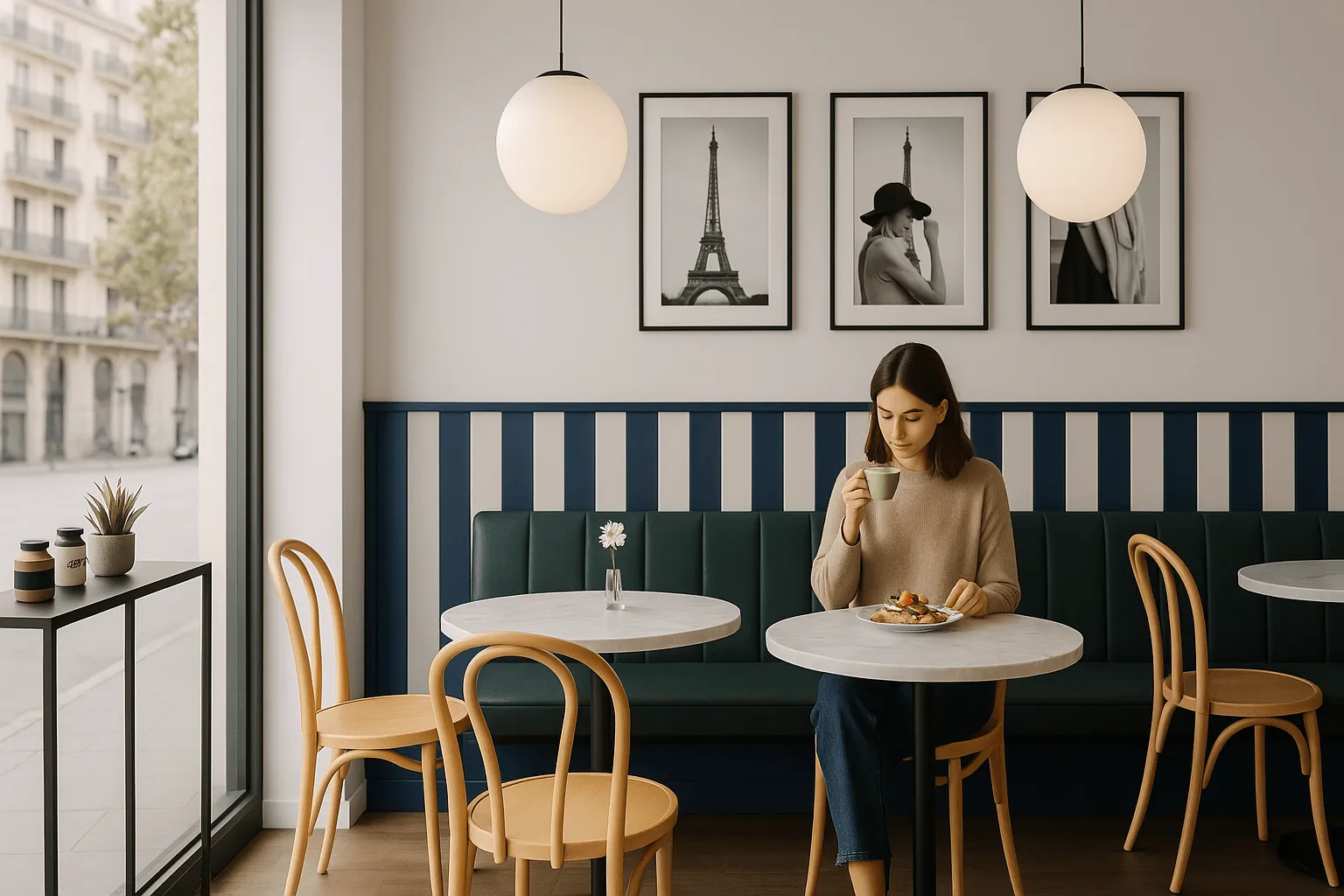 Kafeta · Asesoría de diseño de interiores para cafetería