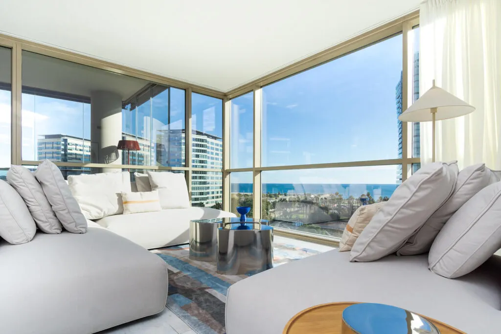 Diagonal Mar · Decoración de interiores en piso de alto standing en Barcelona